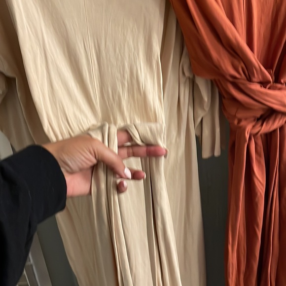 Zara Basics Wrap front dress - Picture 4 of 4